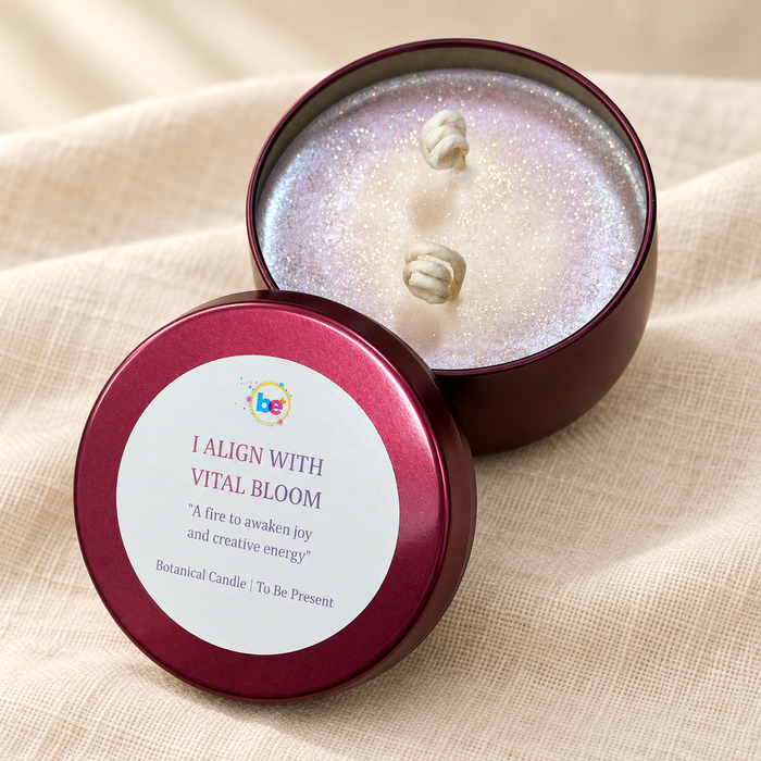 Vital Bloom Joy & Creativity Natural Soy Candle — 7 oz