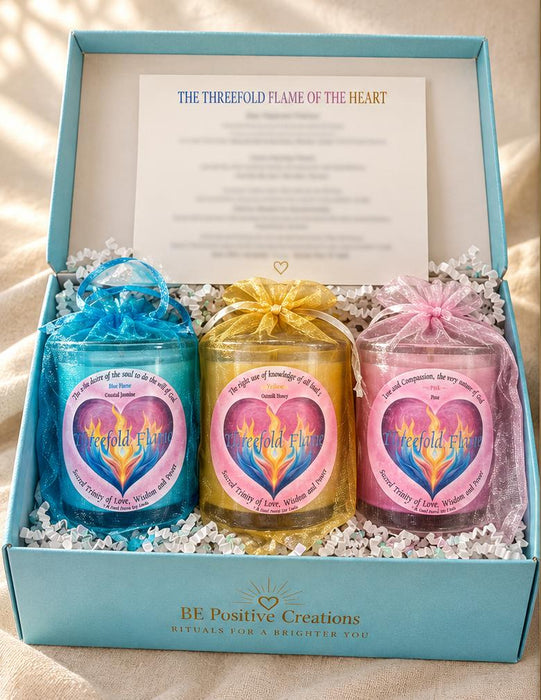 Spiritual Candle Gift Set | Threefold Flame™ Ritual Candles