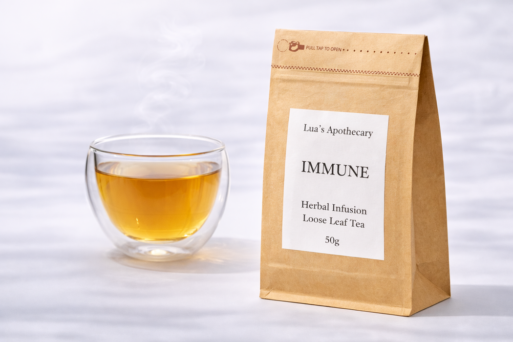 IMMUNITY Herbal Infusion | Daily Immune Support | Lua’s Apothecary