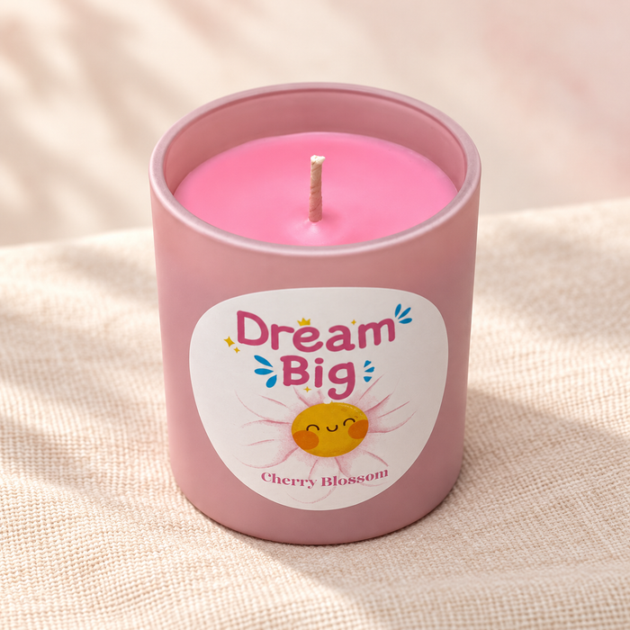 Dream Big Cherry Blossom Natural Soy Candle — 7 oz