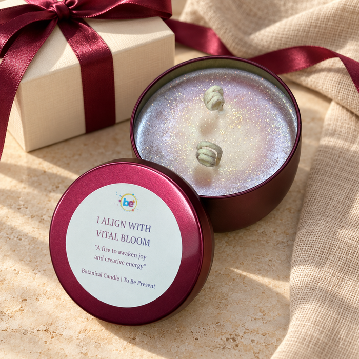 Vital Bloom Joy & Creativity Natural Soy Candle — 7 oz